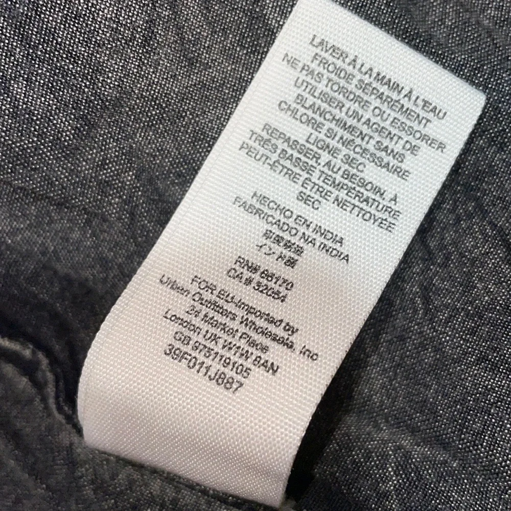 Free People Black and Cream Bomber Jacket - Picture 13 of 14